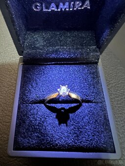 Zlatý dámsky prsteň - prstene - 7