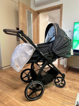 Kombinovaný kočík 3v1 Gesslein FX4+ detské vajíčko Recaro - 7