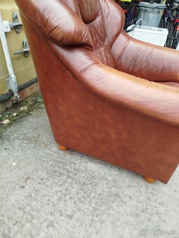 kožená sedačka - 7