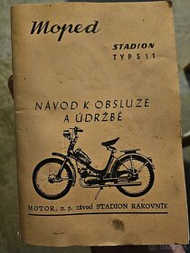 Moped stadion S11 1959 jawa - 7