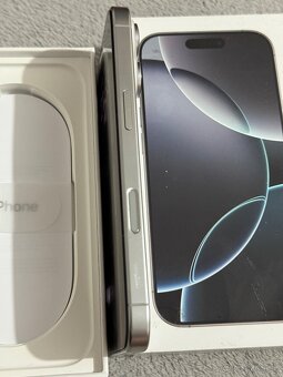 Predám Apple iPhone 16 PRO 128GB White Stav Nového telefónu - 7