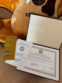 Gibson j160e peace model,natural - 7