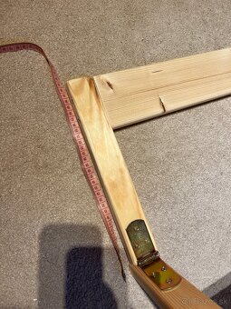 Drevena zabrana na postel, vyska 40cm, dlzka 67cm - 7