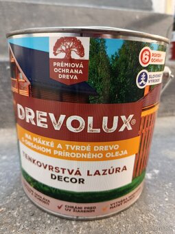 Lazura na plot, lavicku, dosky, drevo - 7