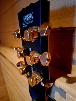 Elektrická gitara Harley Benton SC-Custom Plus EMG VBK - 7