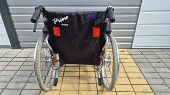 invalidny vozík 48cm pridavne brzdy pre asistenta - 7