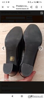 Predám dámske lodičky veľkosť:41 - 7