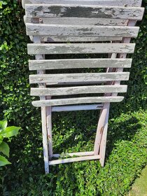 Záhradná retro stolička - 7
