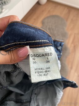 Dsquared dámske rifle W-30 L-34 - 7