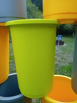 50 Litrové plastové vedrá - kvalitný plast - 7