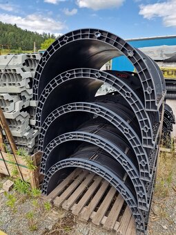 Plastove debnenie GEOTUB stlpov nosniky - 7