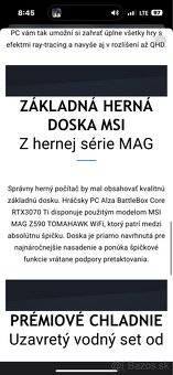 Herný Počítač PC Alza BattleBox Core RTX3070 Ti - 7