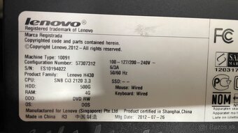 Stolný počítač Lenovo - 7