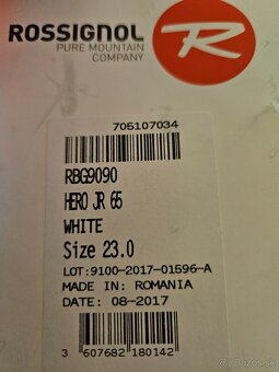 Lyžiarky Rossignol HERO JR 65 - 7