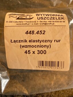 Nerezový pletenec flexibilná spojka 45 x 300 mm - 7