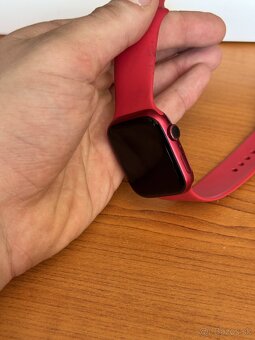 Apple Watch 7 45mm GPS product Red - 7