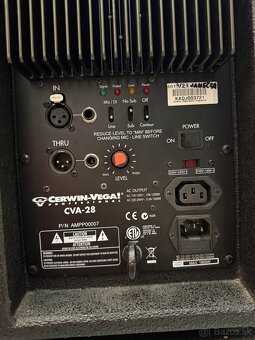 Cerwin Vega CVA-28X a CVA-118X - 7