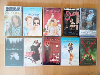 VHS filmy a rozprávky, DVD filmy a CD hudba - 7