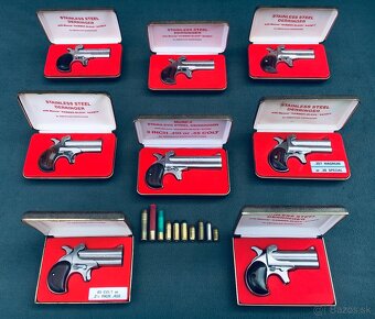 Moderný nerezový Derringer .357 Magnum / .38 Special - 7