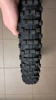 Pneumatika s dušou 80/100 r19 +grátis pneu 70/100 r 19 - 7