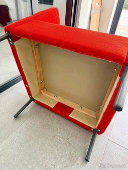Kreslo IKEA EKERÖ - červená - 7