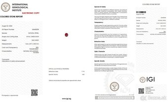 Zlatý koktejlový prsteň ( Spinel, ružový Turmalín, diamanty) - 7