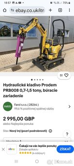 Hydraulické kladiva PRODEM - 7