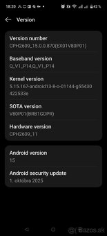Predám telefón OnePlus 12R Android - 7