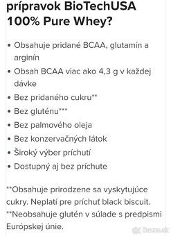 Proteín od BioTech USA - 7