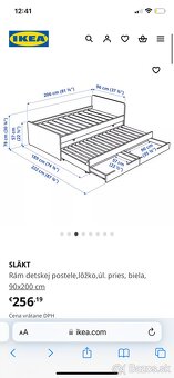 Posteľ Släkt Ikea - 7
