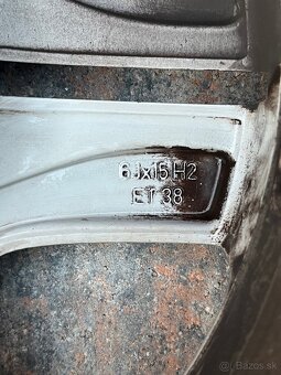 Vw disky 5x100 R15 s pneu 185/65/15 - 7