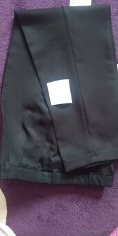 Saká obleky nohavice mikiny čierny kabat a rozne - 7