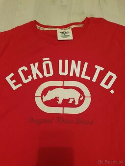 Tričko pánske, zn. Ecko Unlimited - červené - 7