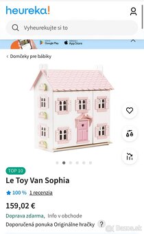 Predám domček Le Toy Van Sophia s izbičkami - 7
