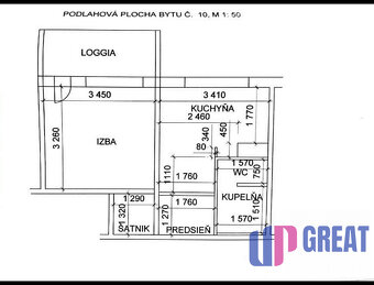 Na prenájom 1 izbový byt - Košice Západ - ulica Výstavby - 7
