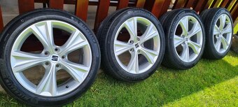 ALU disky Seat R17 5x112 Letne pneu 225/45 R17 - 7