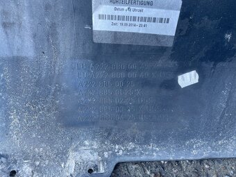 Mercedes w222 s class naraznik zadny - 7