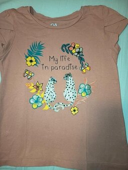 Bavlnené tričká 116-122, 5-7 rokov - 7