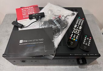 NAD T 758 V3i (DIRAC, BluOS, 4k ATMOS, hi-res, MQA)-top stav - 7