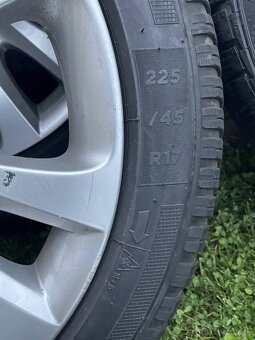 Orig disky 5x112 225 45 R17 205 50 R17 Zimne Skoda VW SEAT - 7