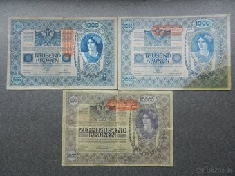 Bankovky staré RU a staré Rakúsko - 7