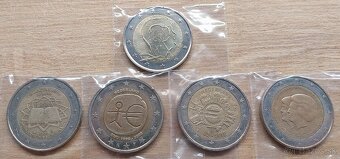 Pamätné 2 EURO - UNC + OBEH - 7