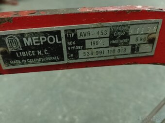 Vari nastavovací těleso NT3,vyorávací radlička AVR-453 - 7