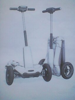 Elektricka skladacia kolobezka-trojkolka Iboard S20 - 7