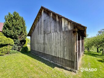 RADO | Krásny pozemok 2404m2 so stodolou, Horná Súča - Dúbra - 7