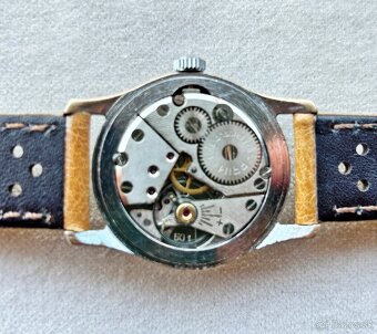 Československé mechanické vintage retro hodinky PRIM 50. Typ - 7
