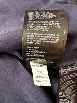 Pánska,kvalitná,prechodná bunda Calvin KLEIN - L - 7