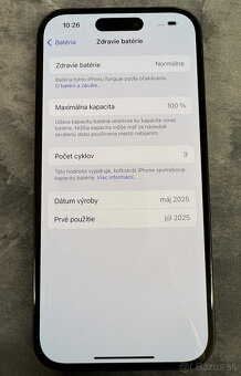 NOVÝ Apple iPhone 15 128 GB Black - 2 roky záruka - 7