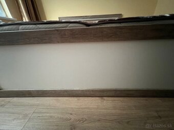 Krásna manželská posteľ DREANO - dub canyon/biela, - 7