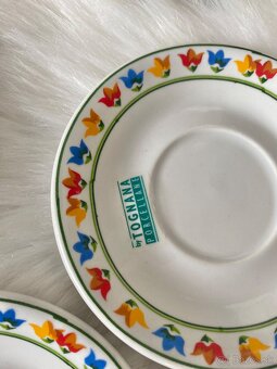 Retro taliansky porcelánový espresso set Tognana - 7